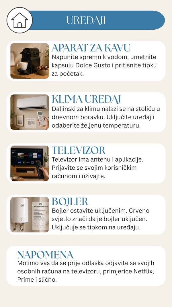 Upute za uređaje