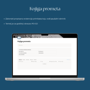 Knjiga prometa — besplatno